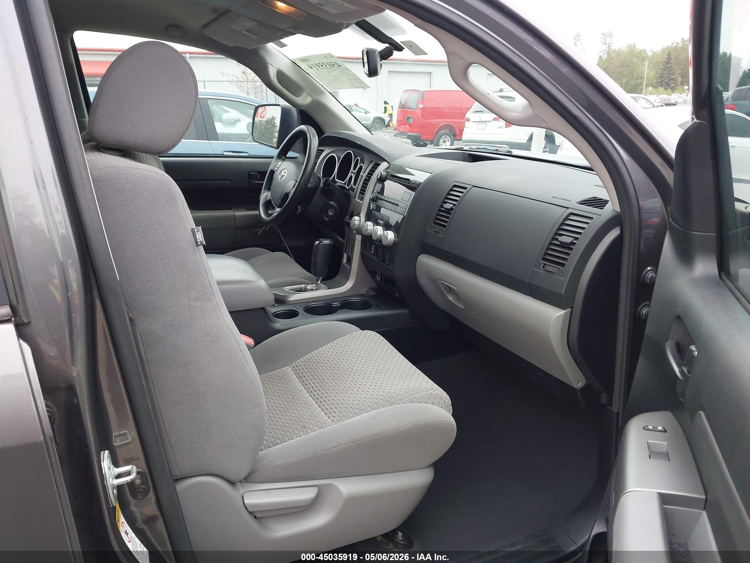 2012 Toyota Tundra Grade 4.6l V8 Серый vin: 5TFEM5F14CX041914