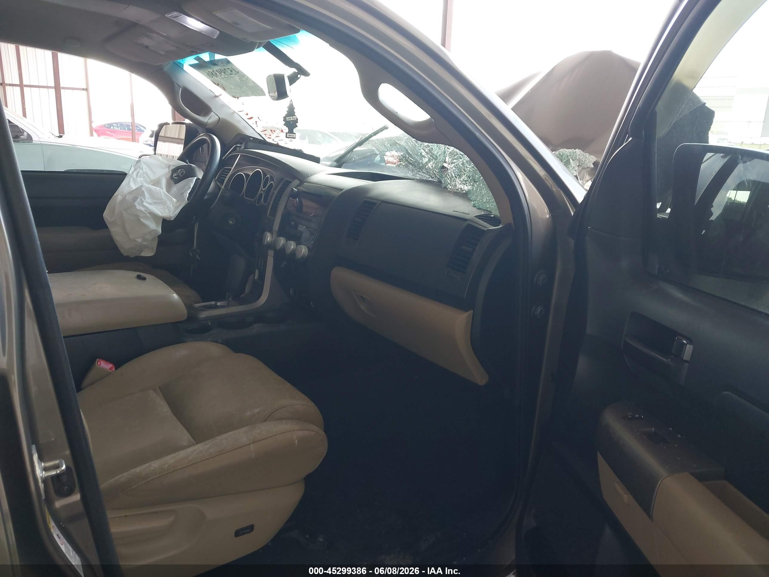 2013 Toyota Tundra Grade 4.6l V8 Brown vin: 5TFEM5F14DX067446