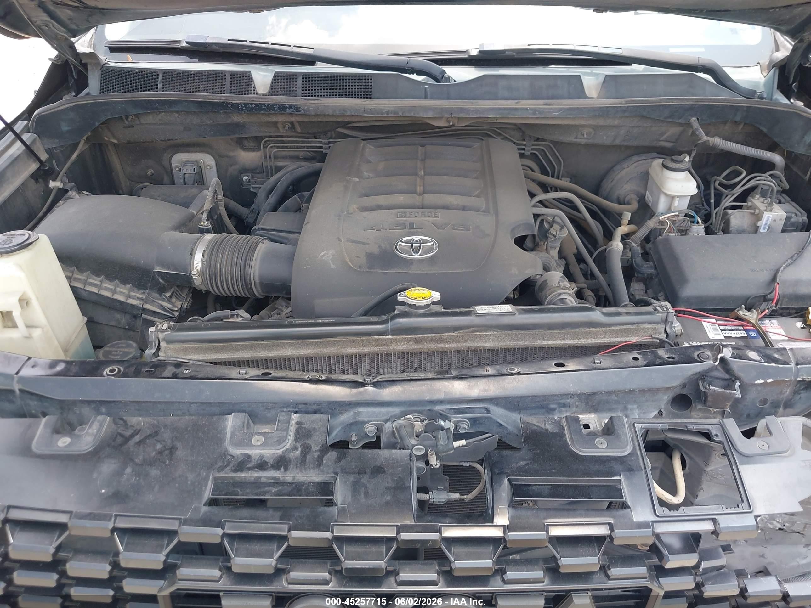 2014 Toyota Tundra Sr5 4.6l V8 Black vin: 5TFEM5F14EX081686