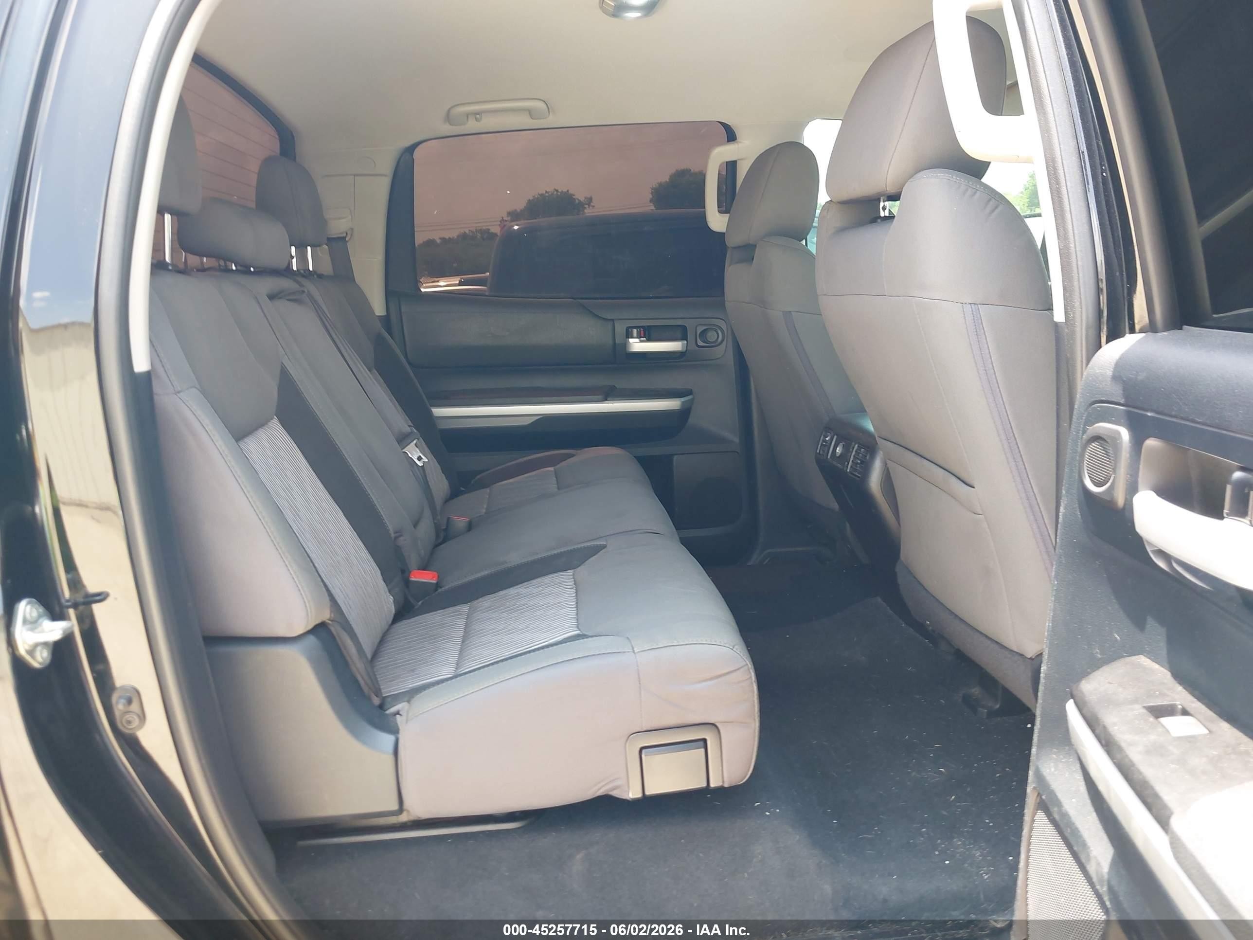 2014 Toyota Tundra Sr5 4.6l V8 Black vin: 5TFEM5F14EX081686