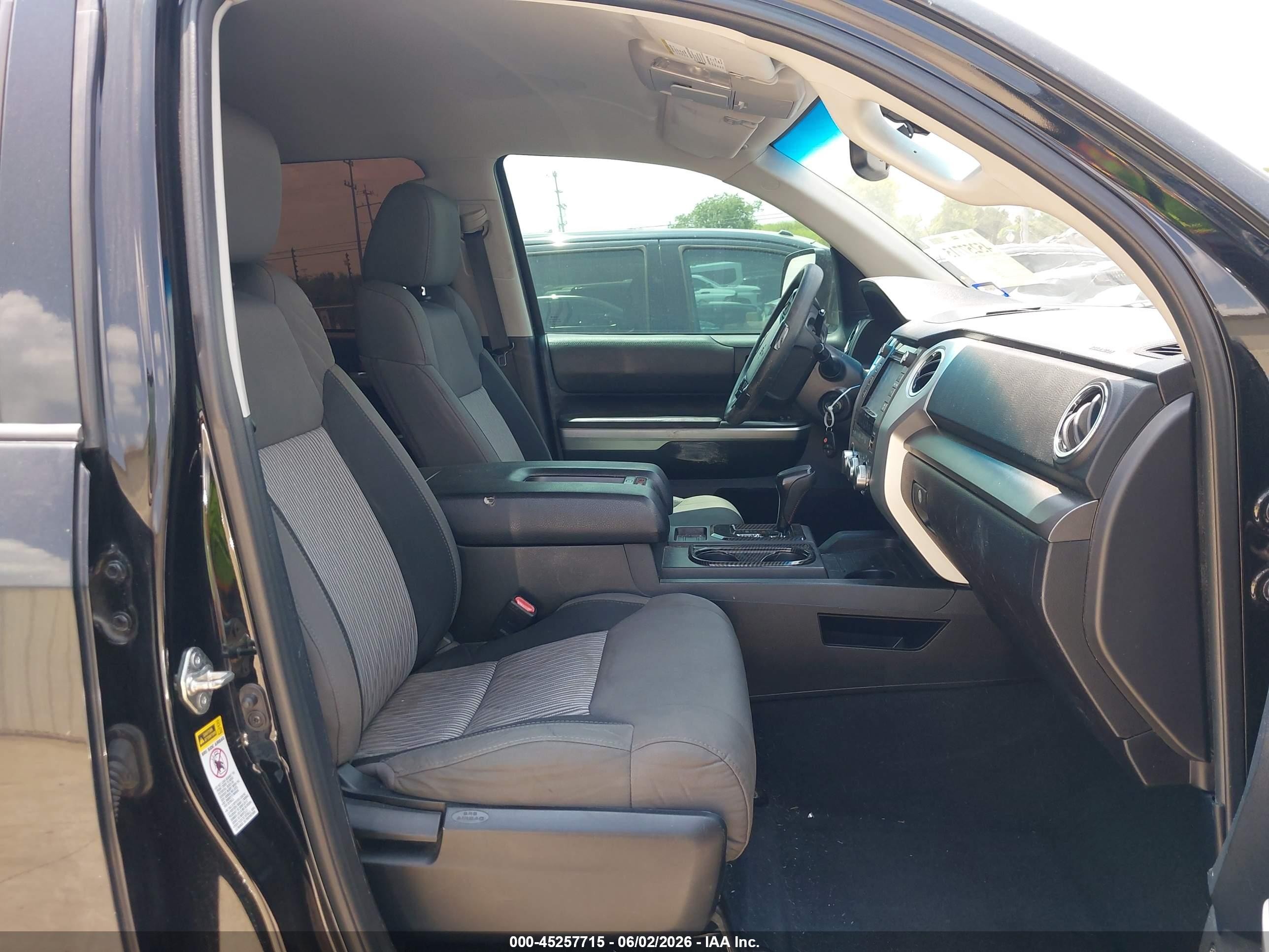 2014 Toyota Tundra Sr5 4.6l V8 Black vin: 5TFEM5F14EX081686
