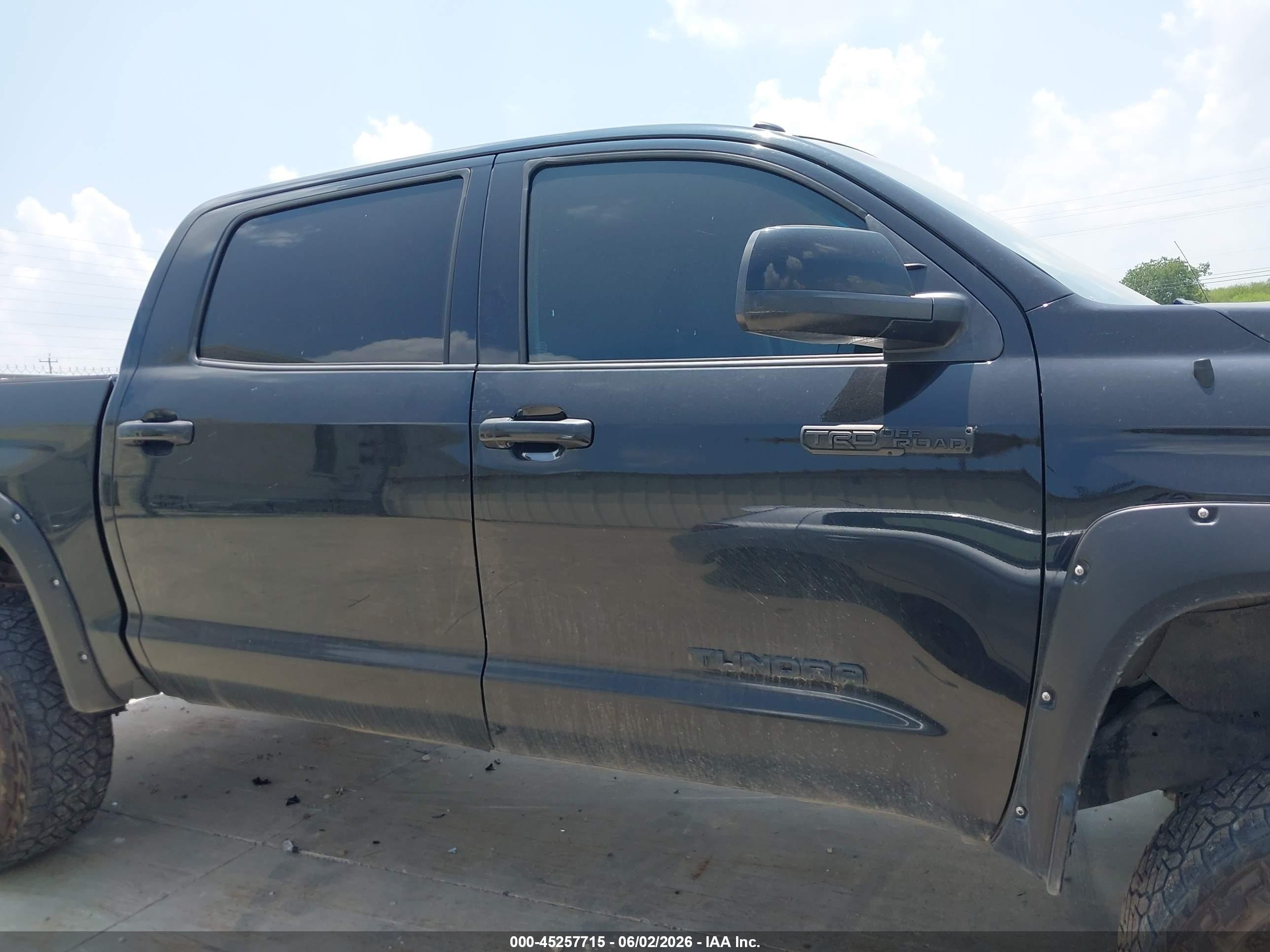 2014 Toyota Tundra Sr5 4.6l V8 Black vin: 5TFEM5F14EX081686