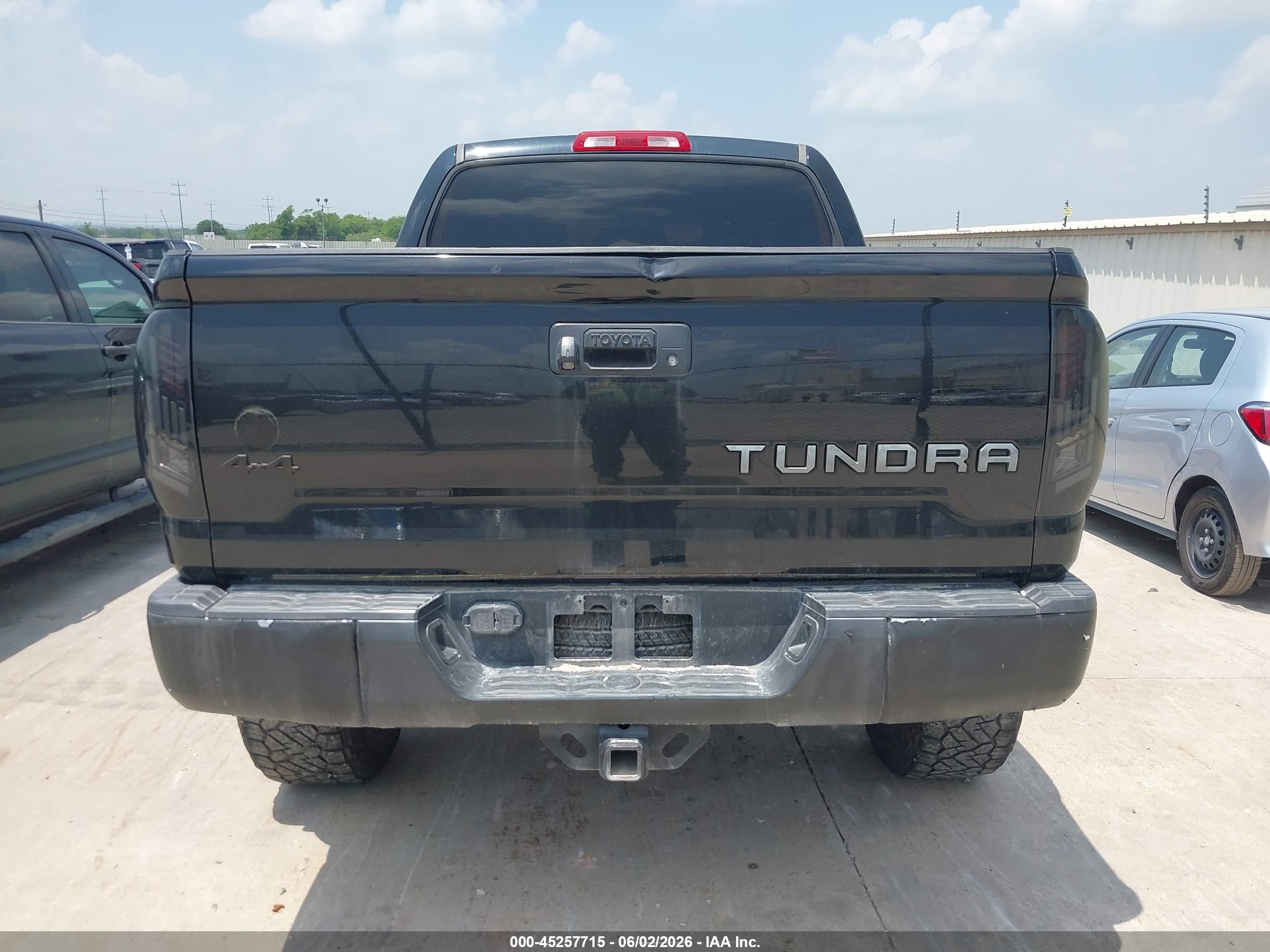 2014 Toyota Tundra Sr5 4.6l V8 Black vin: 5TFEM5F14EX081686