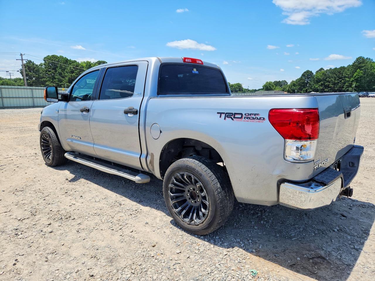 2010 Toyota Tundra Crewmax Sr5 Silver vin: 5TFEM5F15AX001791