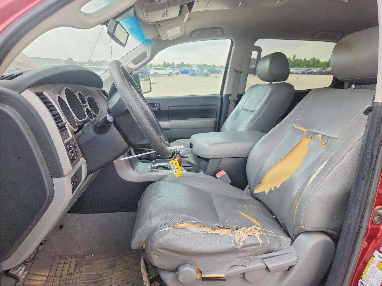 2010 Toyota Tundra Crewmax Sr5 Burgundy vin: 5TFEM5F15AX017554