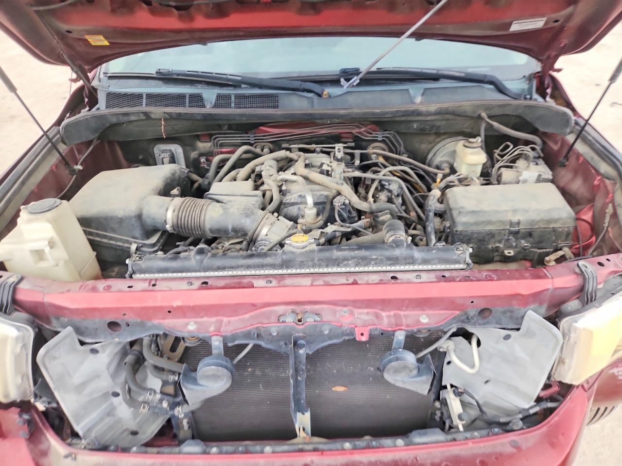 2010 Toyota Tundra Crewmax Sr5 Burgundy vin: 5TFEM5F15AX017554