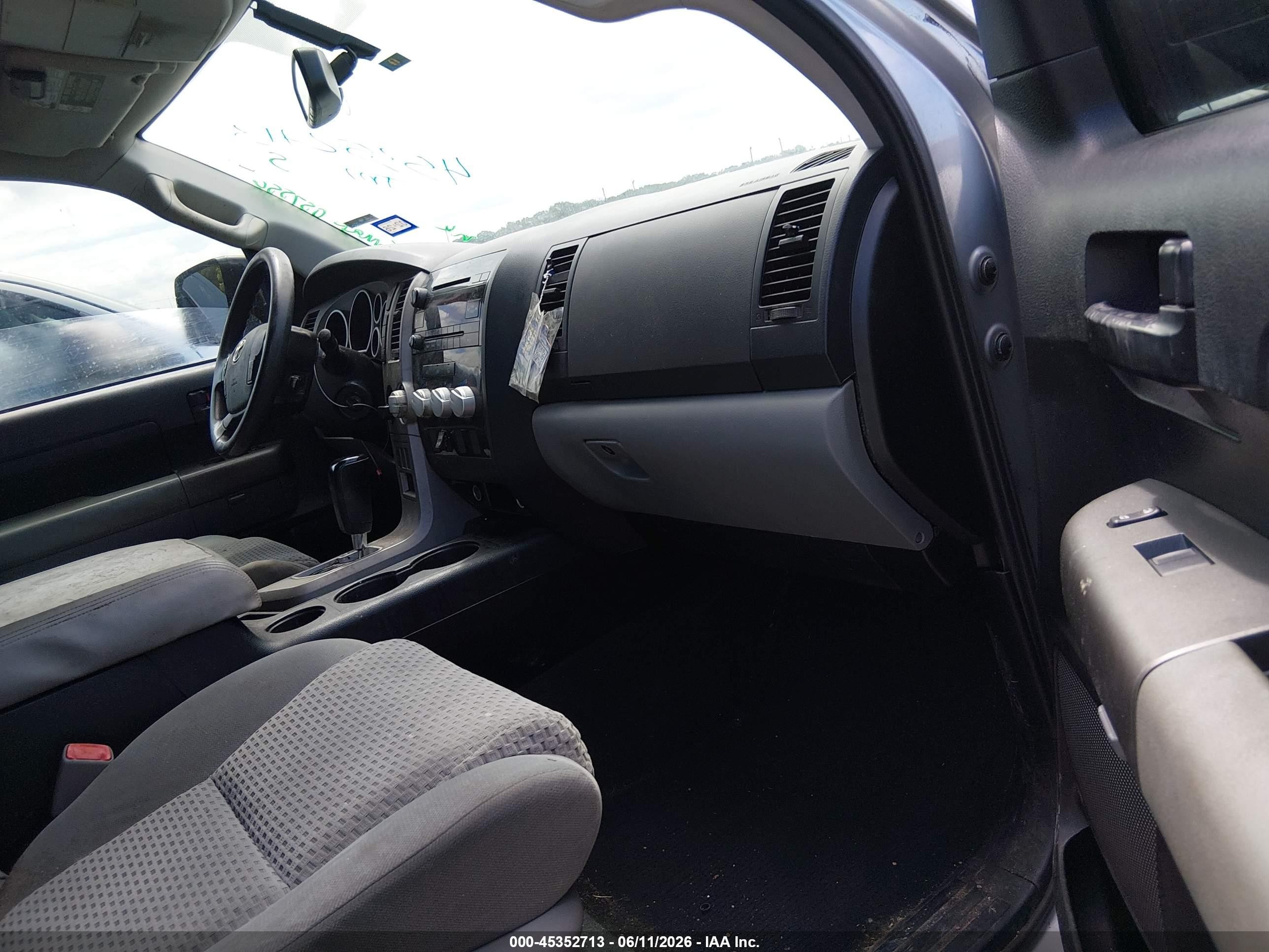2013 Toyota Tundra Grade 4.6l V8 Gray vin: 5TFEM5F15DX057556