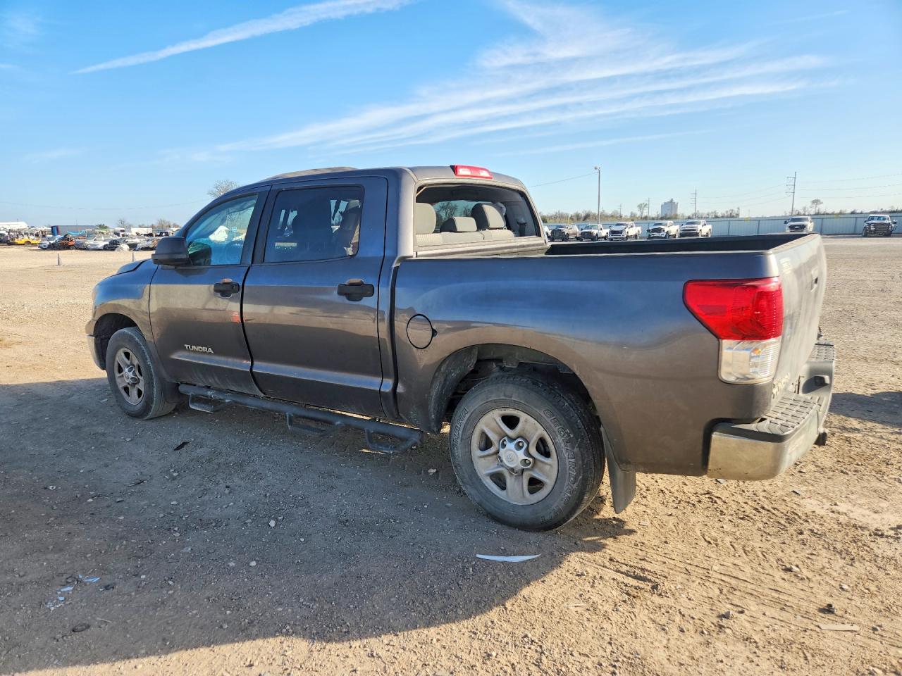 2013 Toyota Tundra Gray vin: 5TFEM5F15DX067200