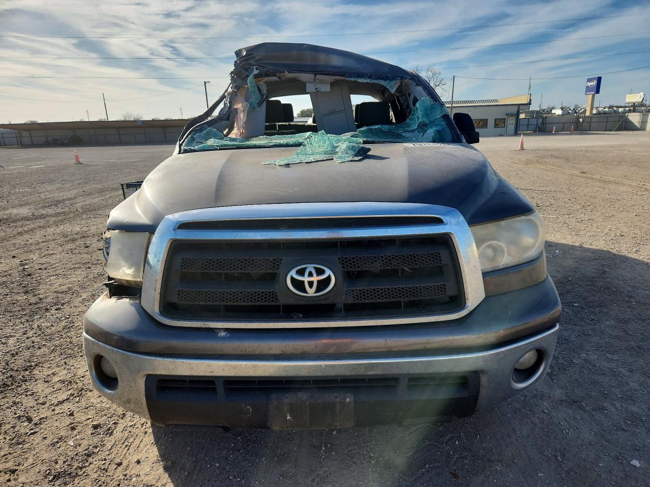 2013 Toyota Tundra Gray vin: 5TFEM5F15DX067200