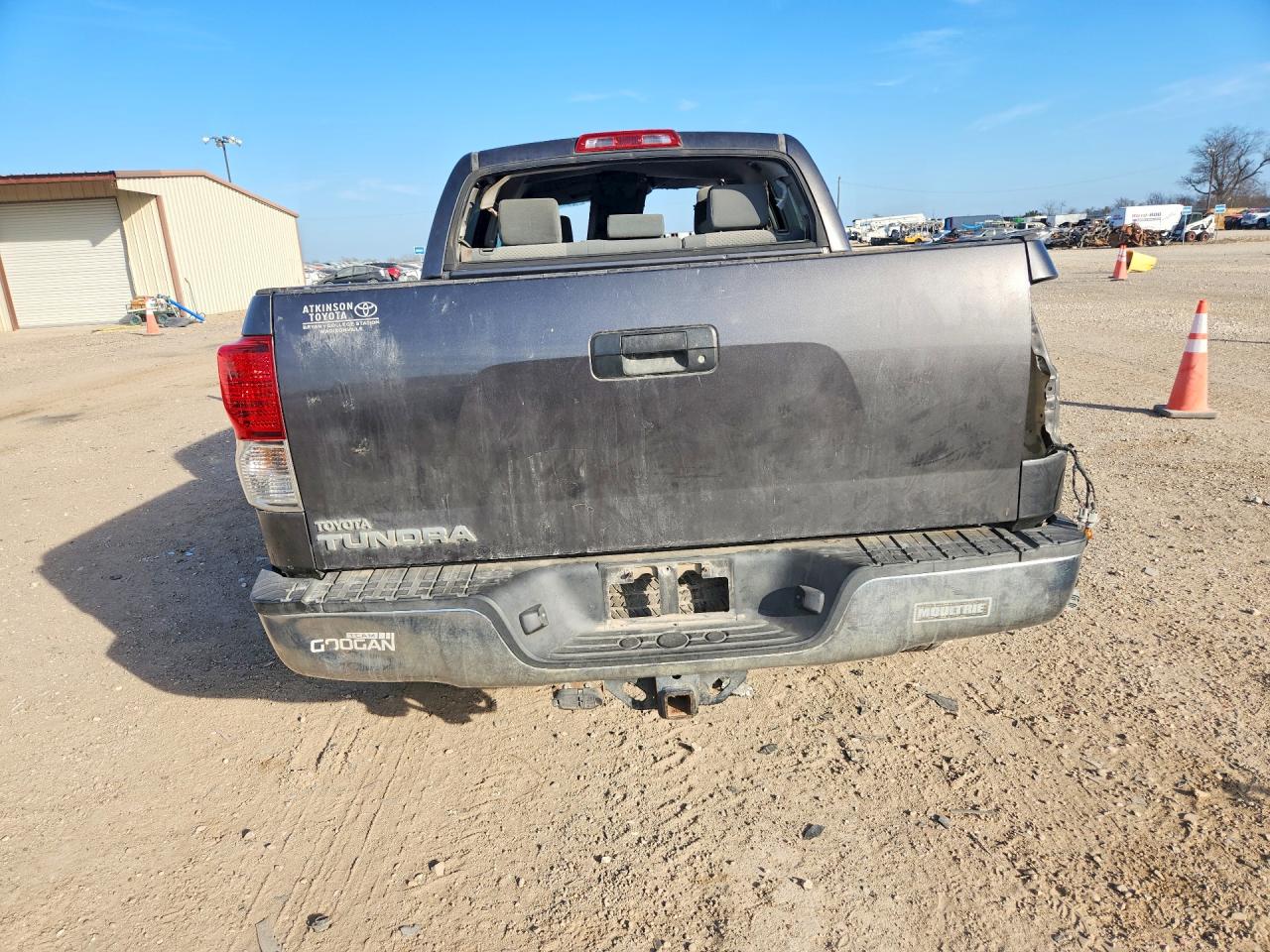 2013 Toyota Tundra Gray vin: 5TFEM5F15DX067200