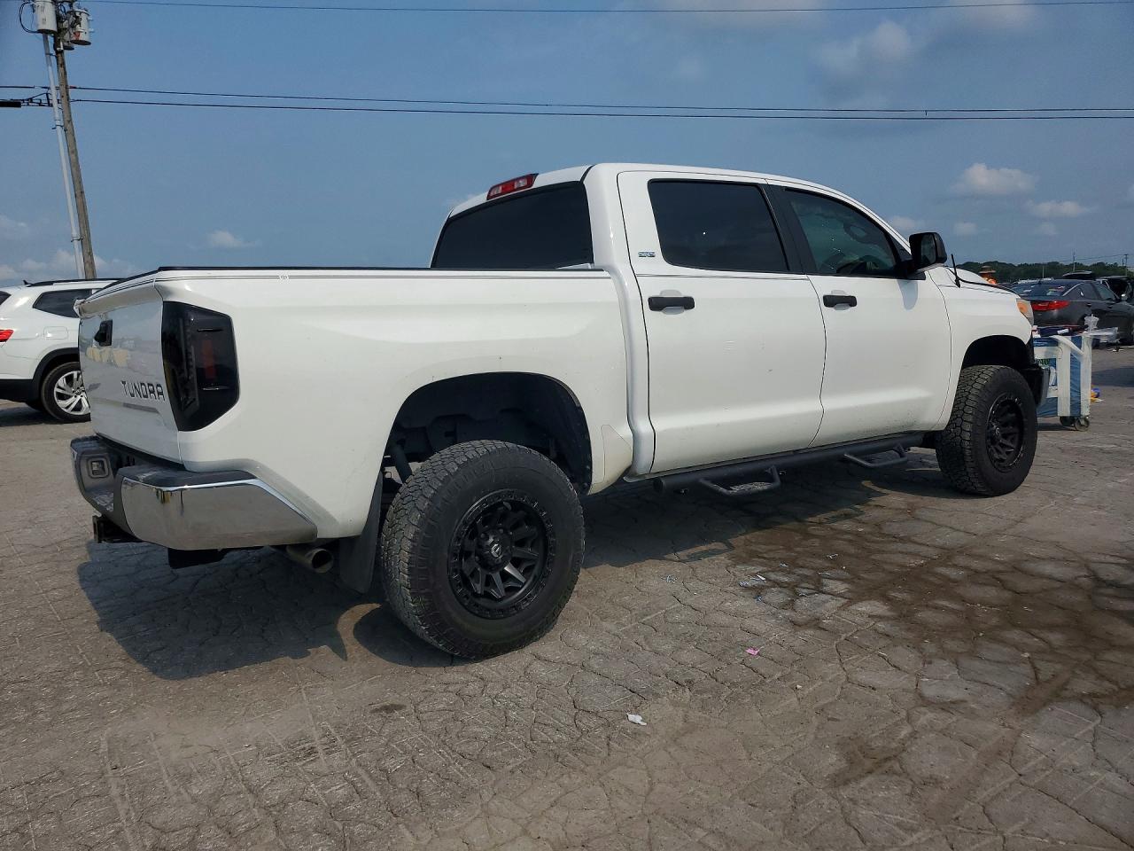 2016 Toyota Tundra Crewmax Sr5 White vin: 5TFEM5F15GX101477