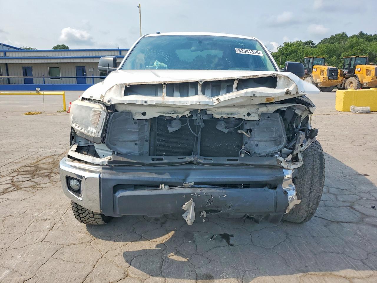 2016 Toyota Tundra Crewmax Sr5 White vin: 5TFEM5F15GX101477