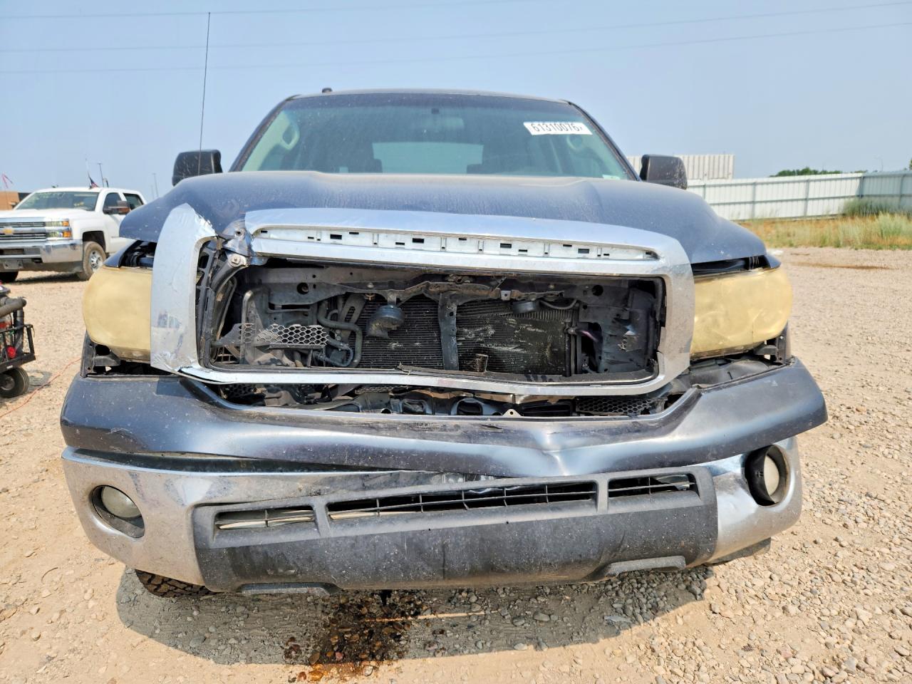 2010 Toyota Tundra Crewmax Sr5 Blue vin: 5TFEM5F16AX004473