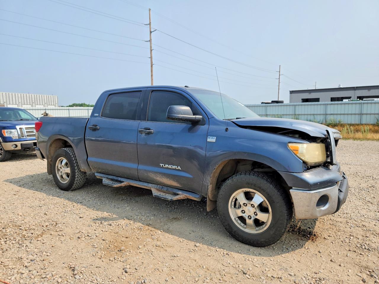 2010 Toyota Tundra Crewmax Sr5 Blue vin: 5TFEM5F16AX004473