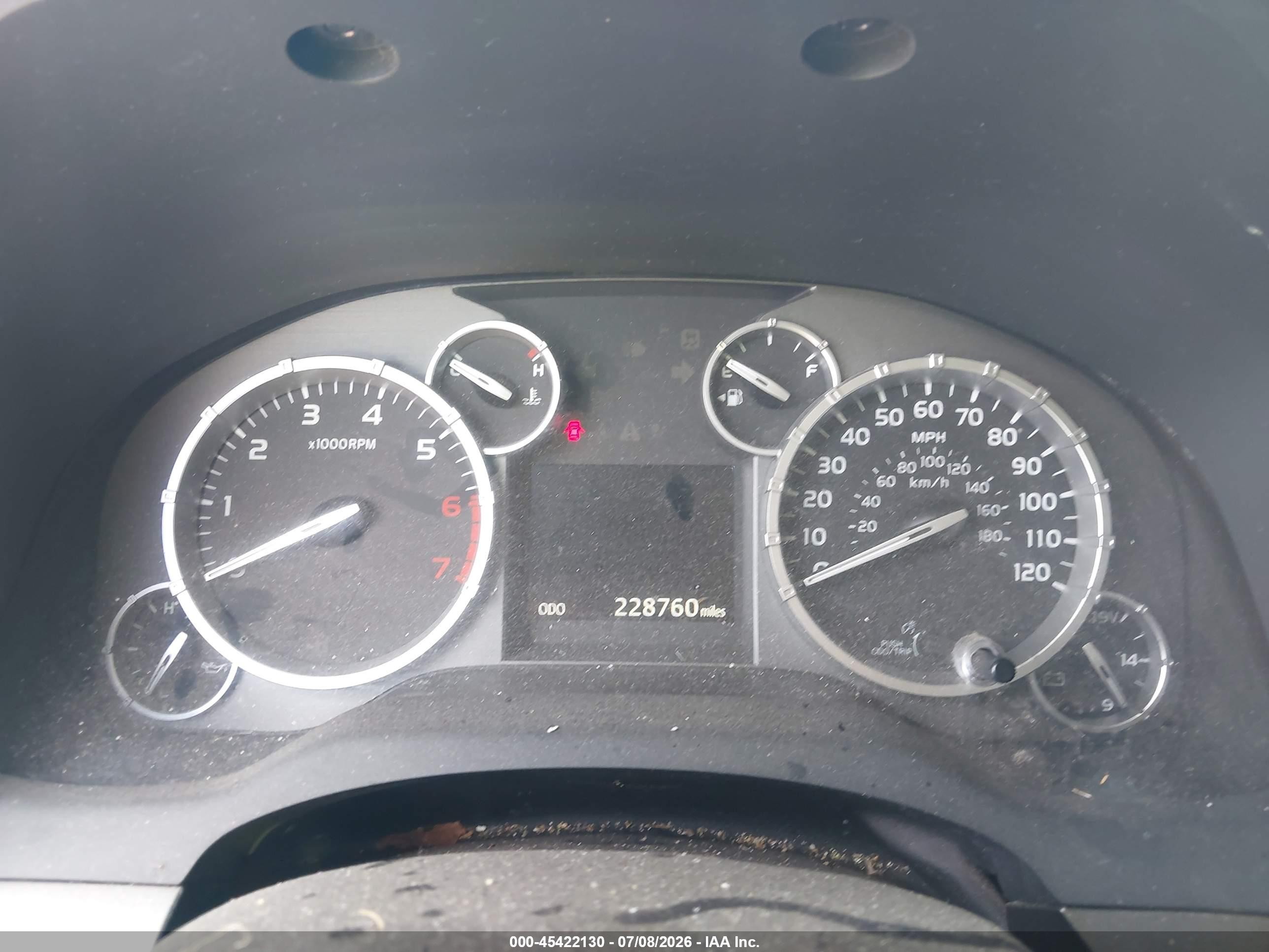 2014 Toyota Tundra Sr5 4.6l V8 Серый vin: 5TFEM5F16EX079079