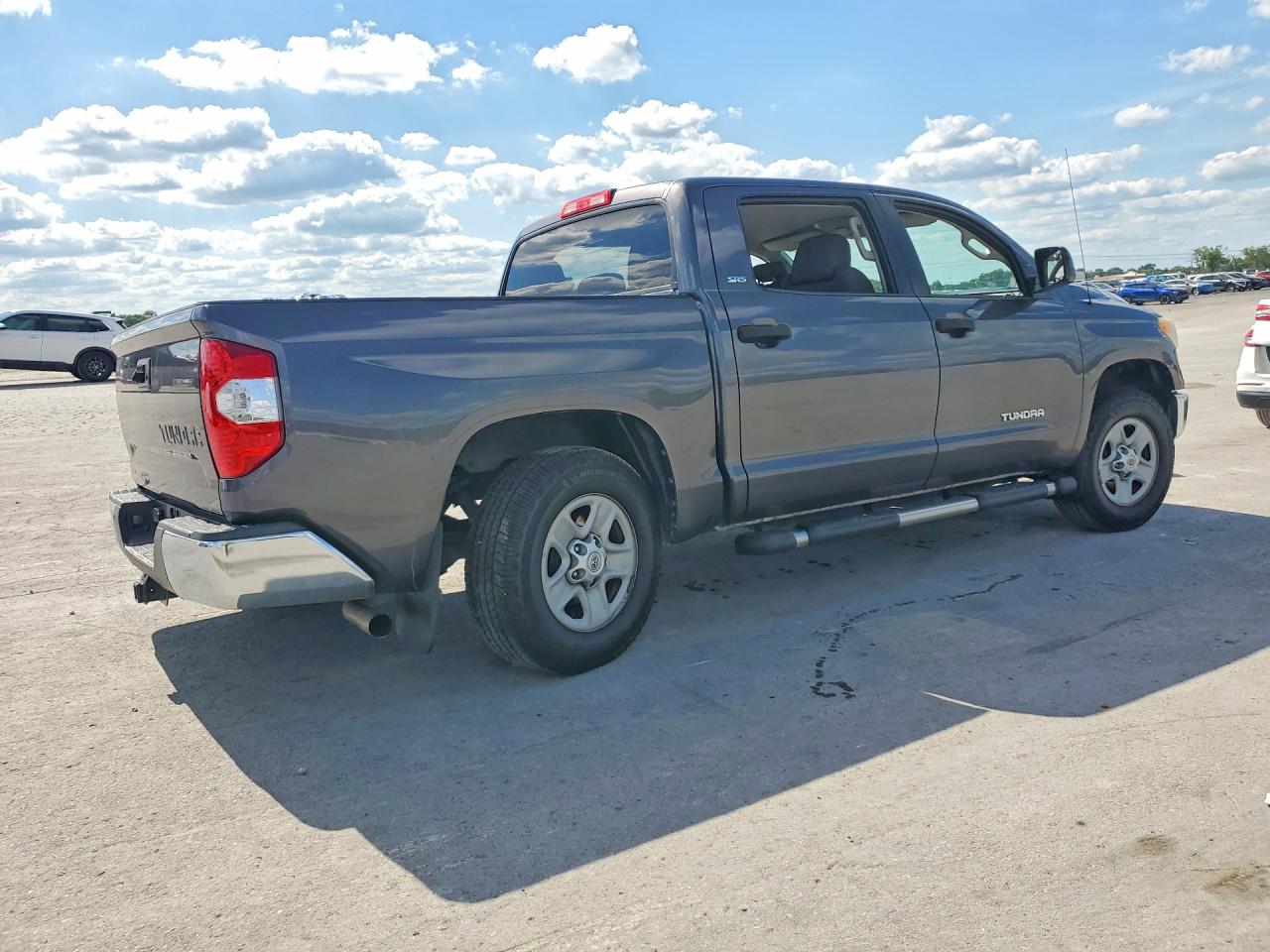 2015 Toyota Tundra Crewmax Sr5 Gray vin: 5TFEM5F16FX087006