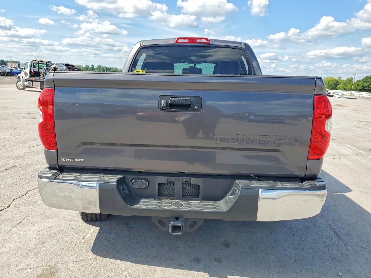 2015 Toyota Tundra Crewmax Sr5 Gray vin: 5TFEM5F16FX087006