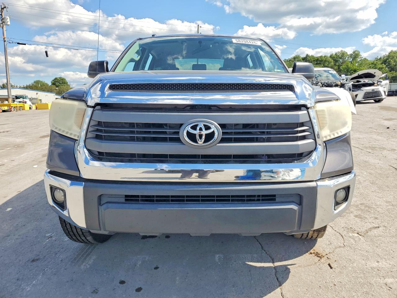 2015 Toyota Tundra Crewmax Sr5 Gray vin: 5TFEM5F16FX087006