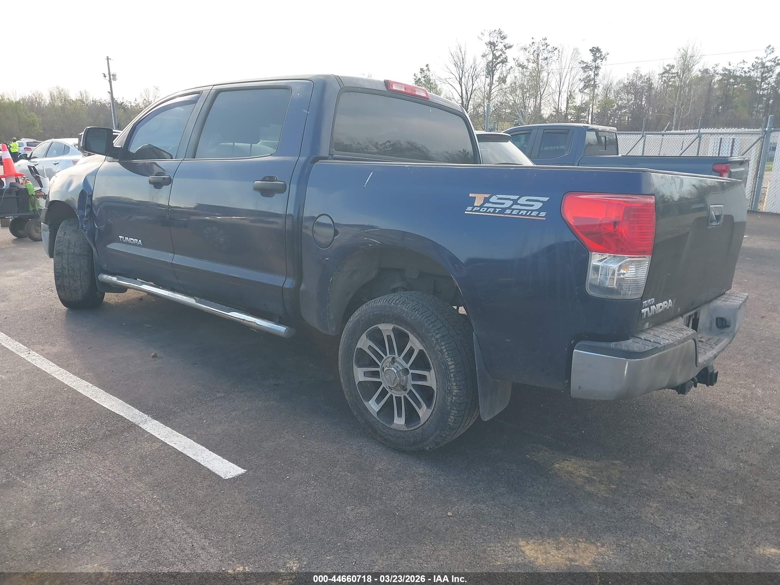 2012 Toyota Tundra 2wd Truck Grade 4.6l V8 (a6) Blue vin: 5TFEM5F17CX039977