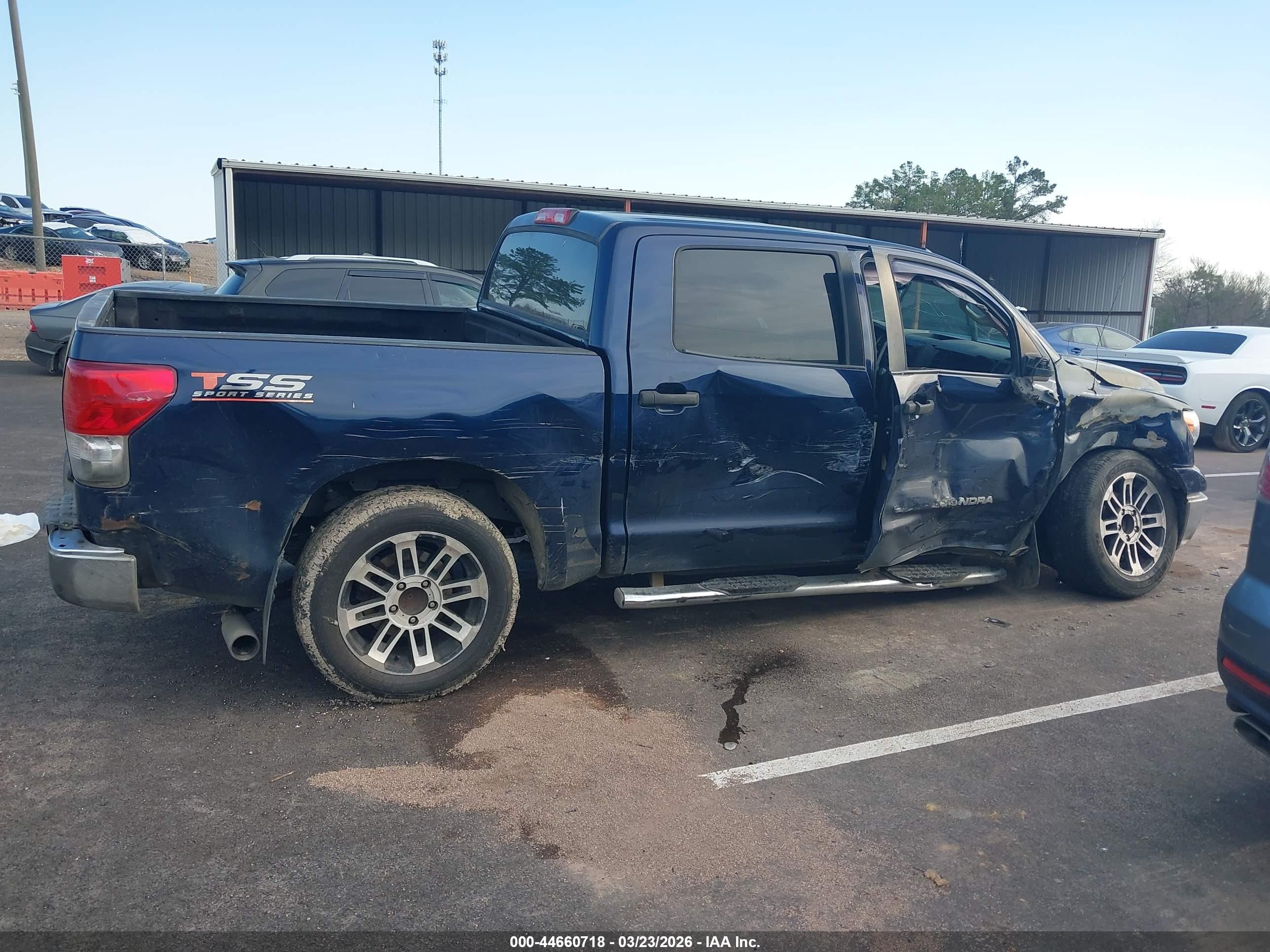 2012 Toyota Tundra 2wd Truck Grade 4.6l V8 (a6) Blue vin: 5TFEM5F17CX039977