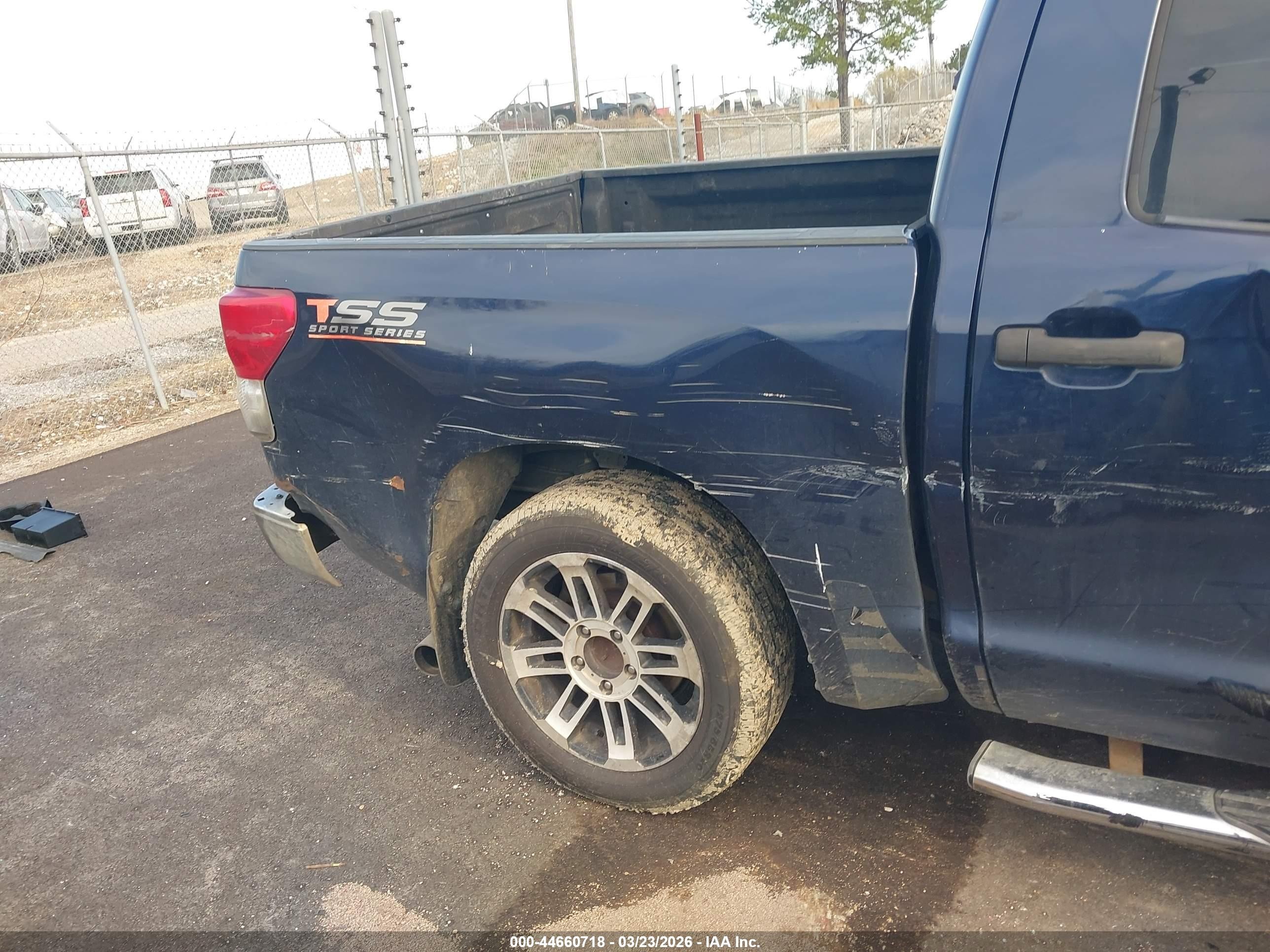 2012 Toyota Tundra 2wd Truck Grade 4.6l V8 (a6) Blue vin: 5TFEM5F17CX039977