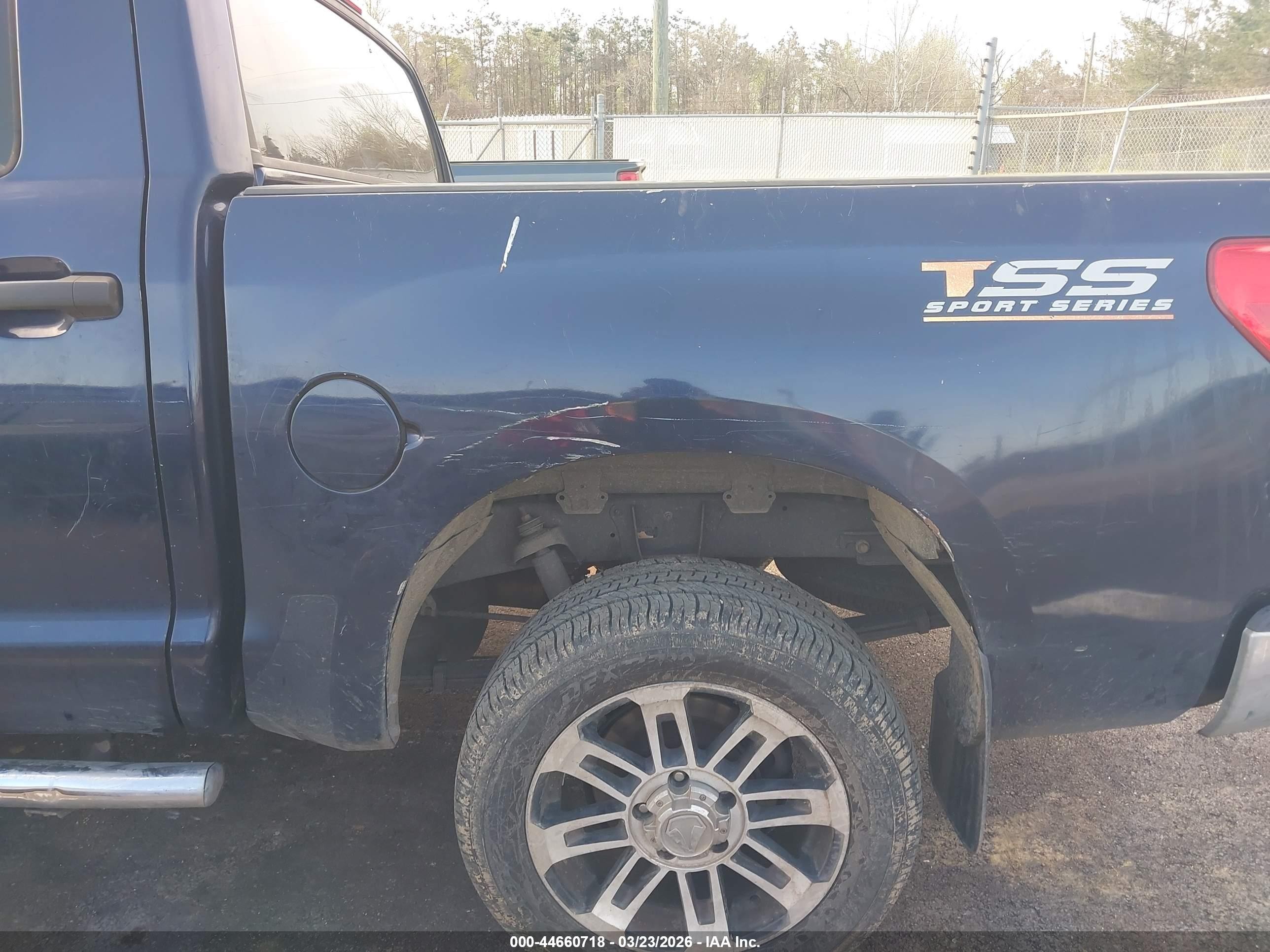 2012 Toyota Tundra 2wd Truck Grade 4.6l V8 (a6) Blue vin: 5TFEM5F17CX039977
