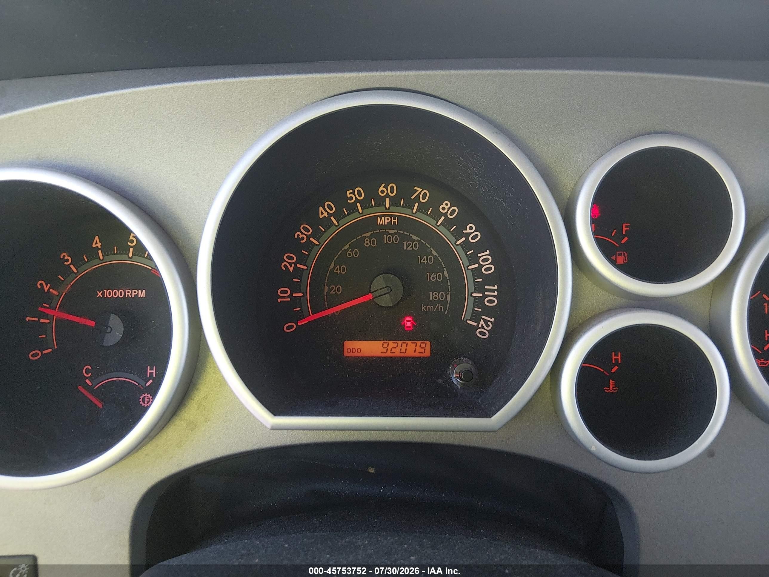 2012 Toyota Tundra Grade 4.6l V8 Silver vin: 5TFEM5F17CX049618