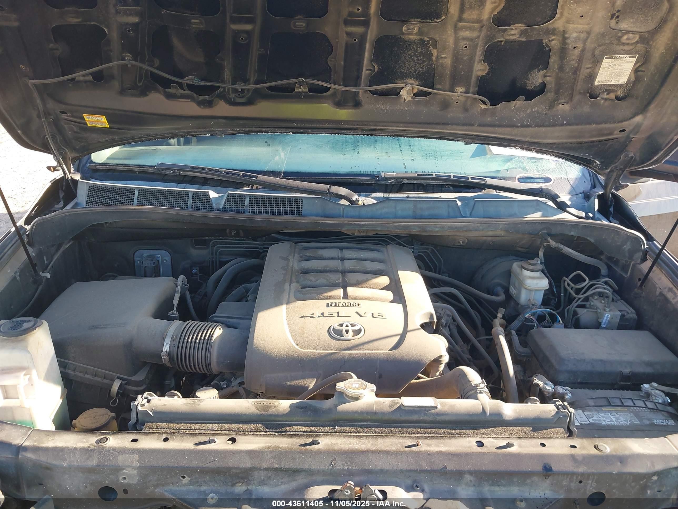 2013 Toyota Tundra Grade 4.6l V8 Black vin: 5TFEM5F17DX064301