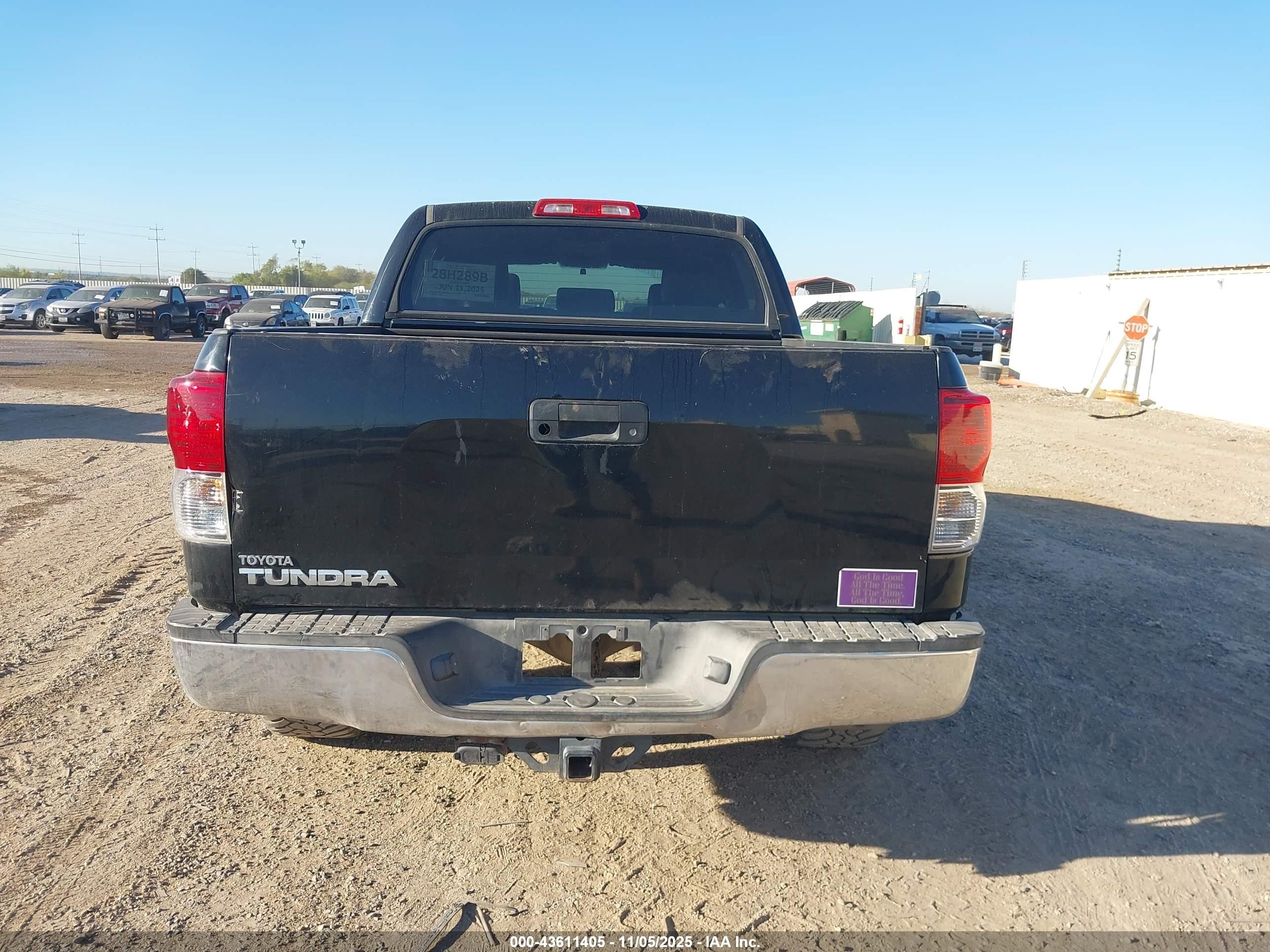 2013 Toyota Tundra Grade 4.6l V8 Black vin: 5TFEM5F17DX064301