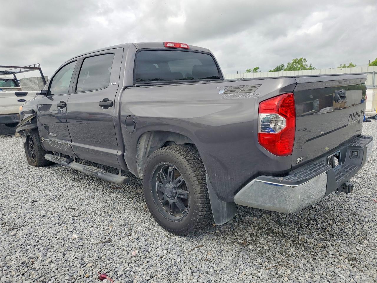2014 Toyota Tundra Crewmax Sr5 Gray vin: 5TFEM5F17EX080449