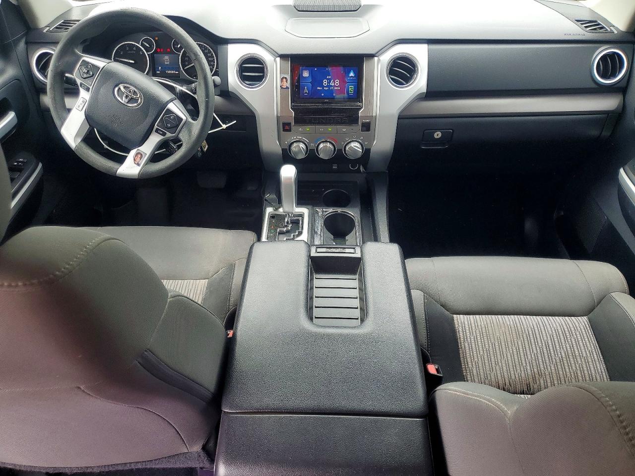 2014 Toyota Tundra Crewmax Sr5 Gray vin: 5TFEM5F17EX080449