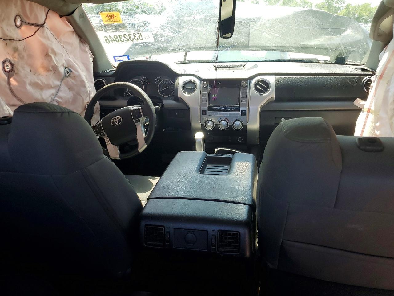 2015 Toyota Tundra Crewmax Sr5 Black vin: 5TFEM5F17FX088360