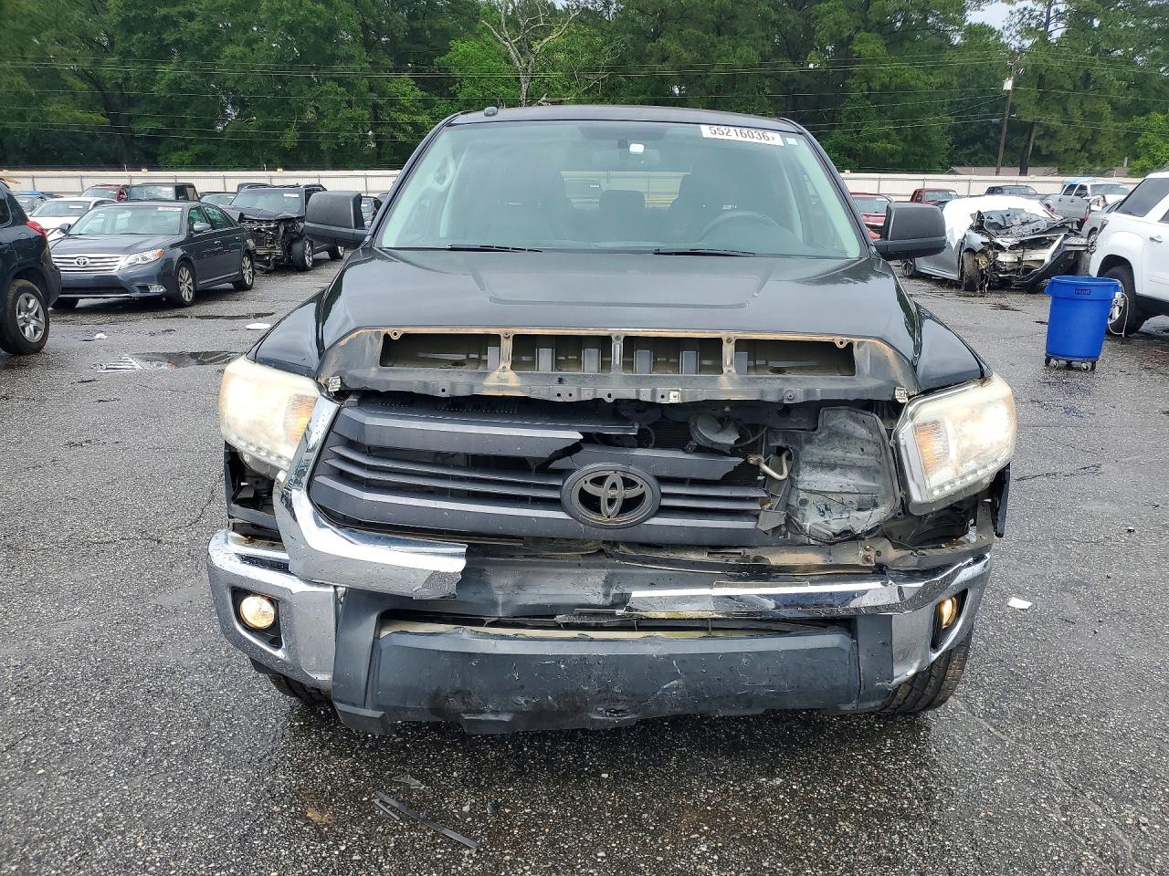 2015 Toyota Tundra Crewmax Sr5 Black vin: 5TFEM5F17FX092554