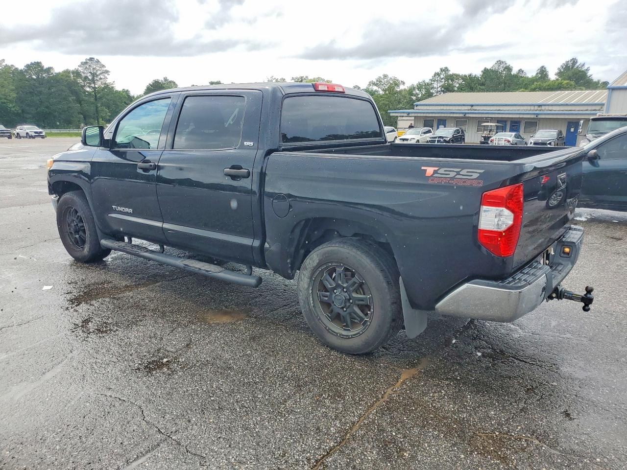 2015 Toyota Tundra Crewmax Sr5 Black vin: 5TFEM5F17FX092554