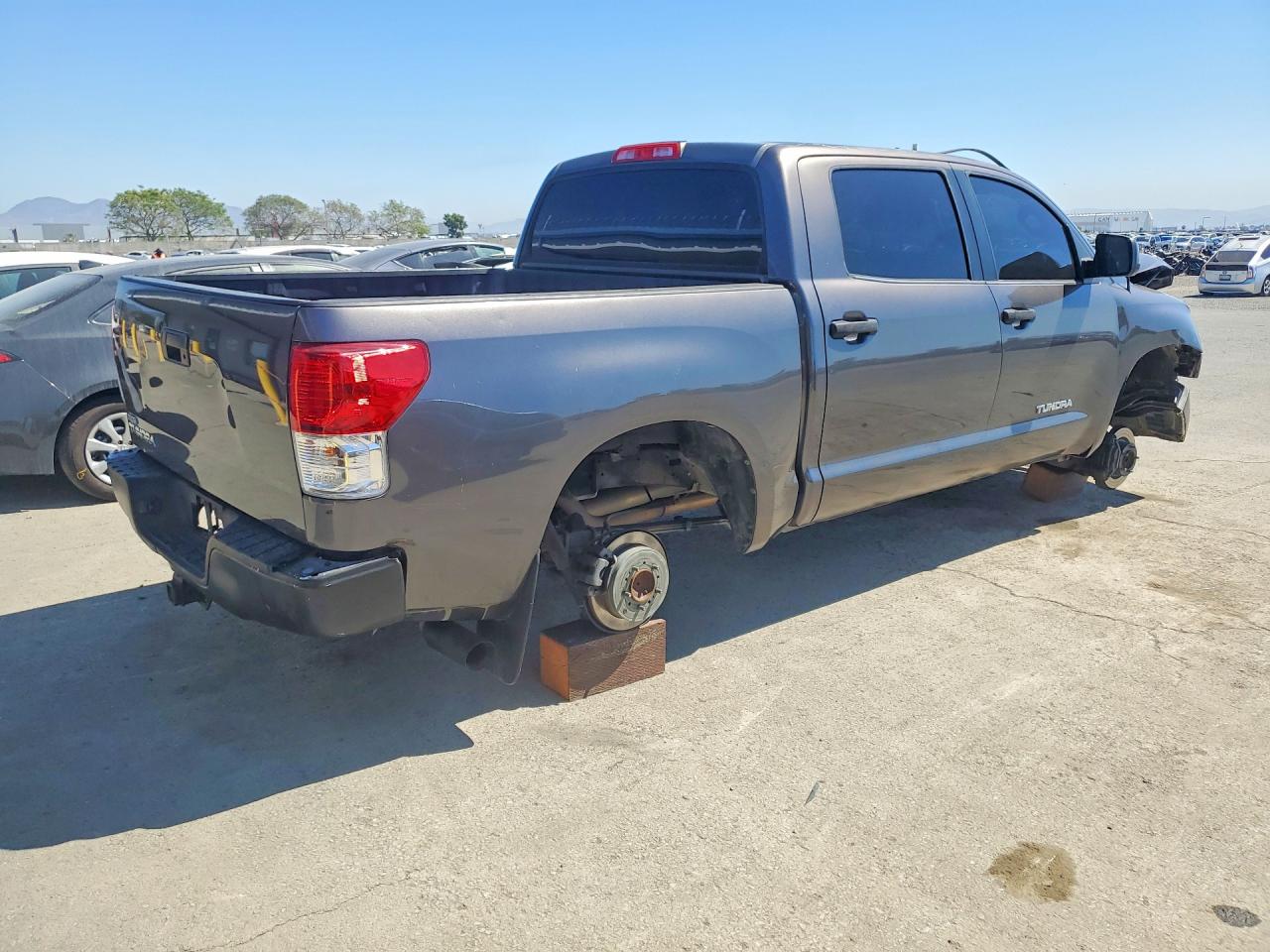 2012 Toyota Tundra Grade Серый vin: 5TFEM5F18CX036716