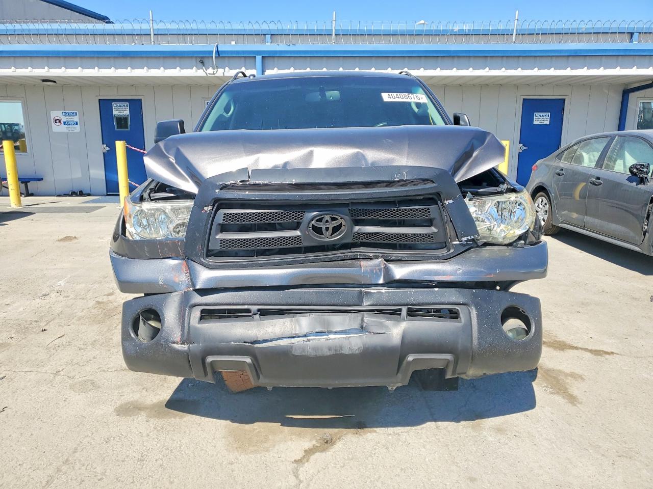 2012 Toyota Tundra Grade Серый vin: 5TFEM5F18CX036716