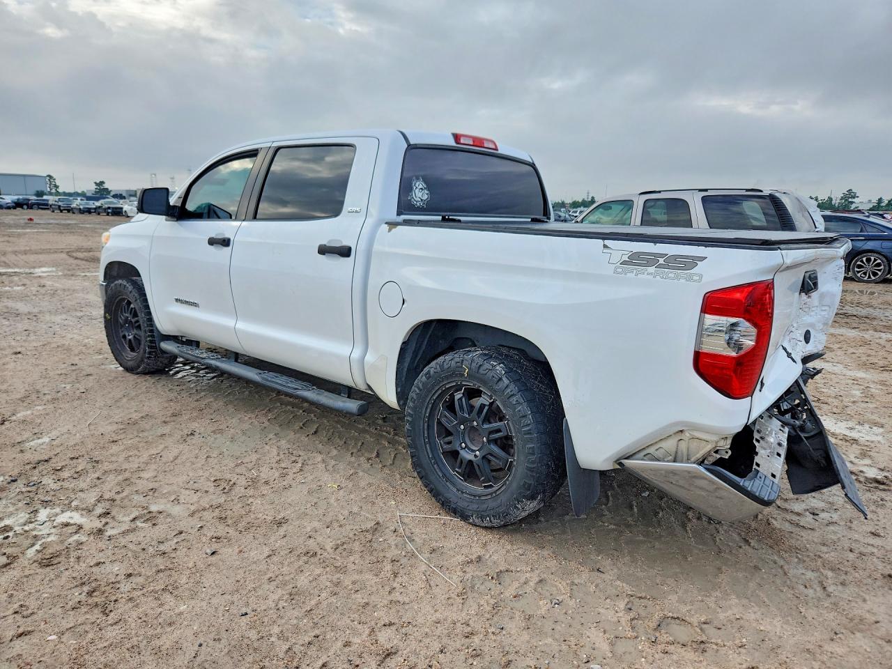 2014 Toyota Tundra Crewmax Sr5 Белый vin: 5TFEM5F18EX077544