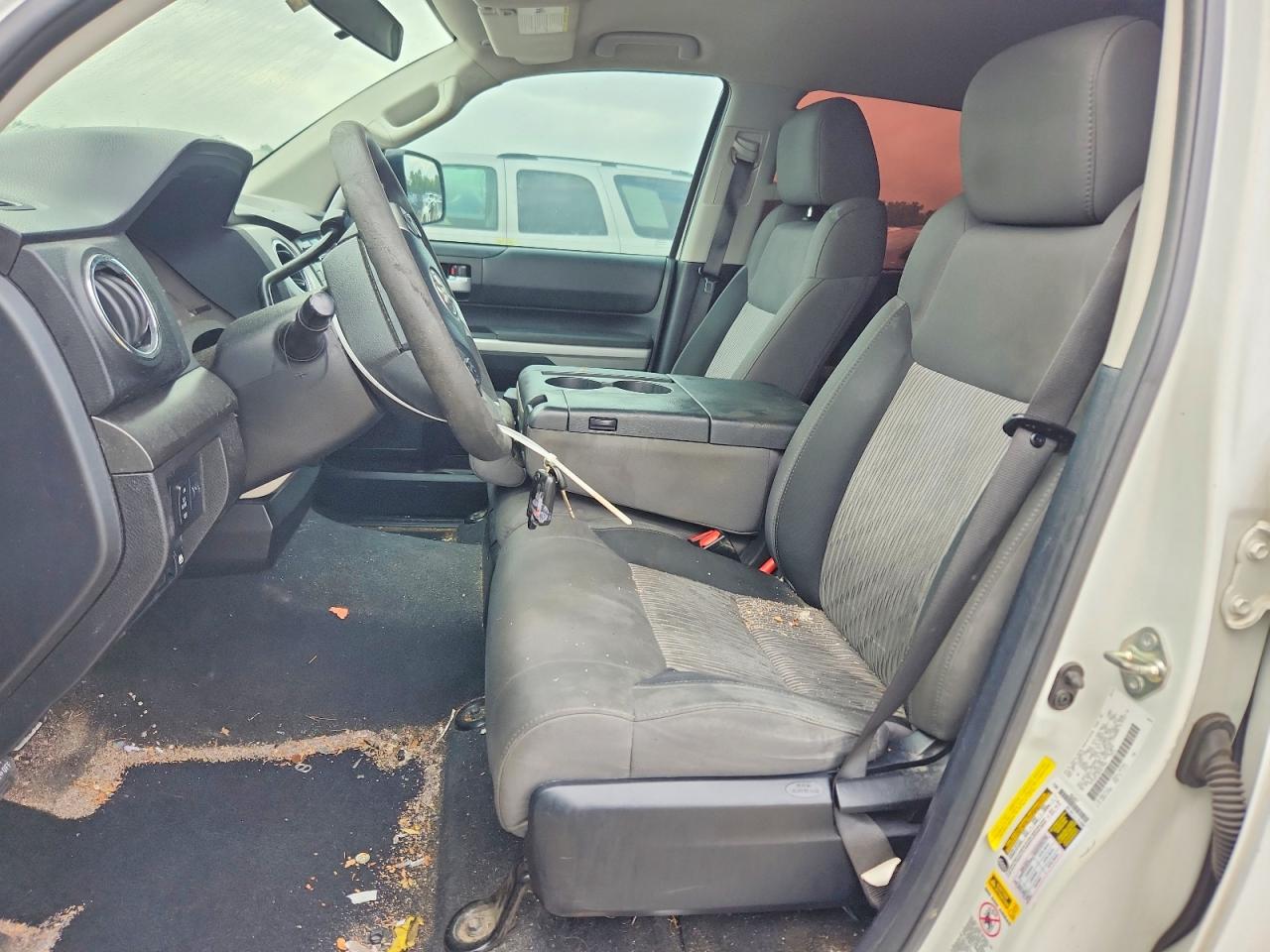 2014 Toyota Tundra Crewmax Sr5 Белый vin: 5TFEM5F18EX077544