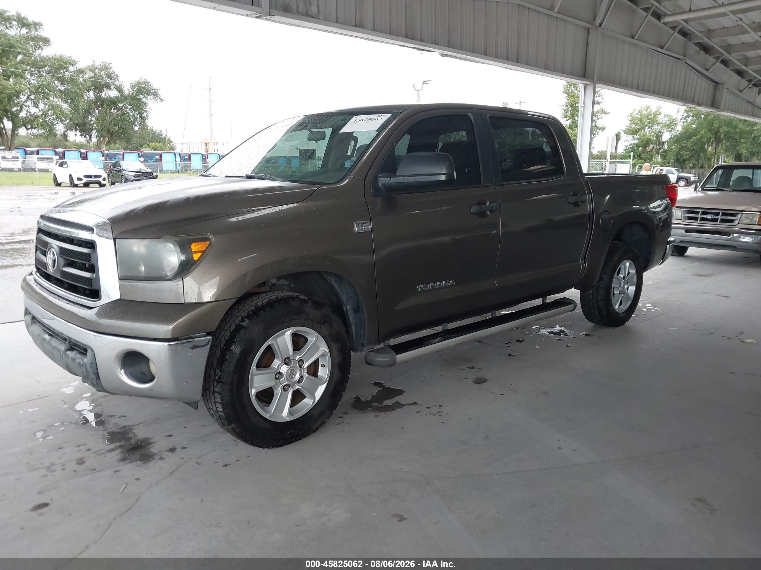2010 Toyota Tundra Grade 4.6l V8 Gold vin: 5TFEM5F19AX001468