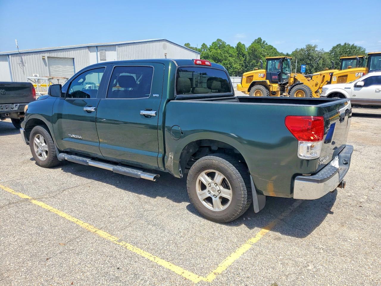 2011 Toyota Tundra Crewmax Sr5 Зеленый vin: 5TFEM5F19BX026808