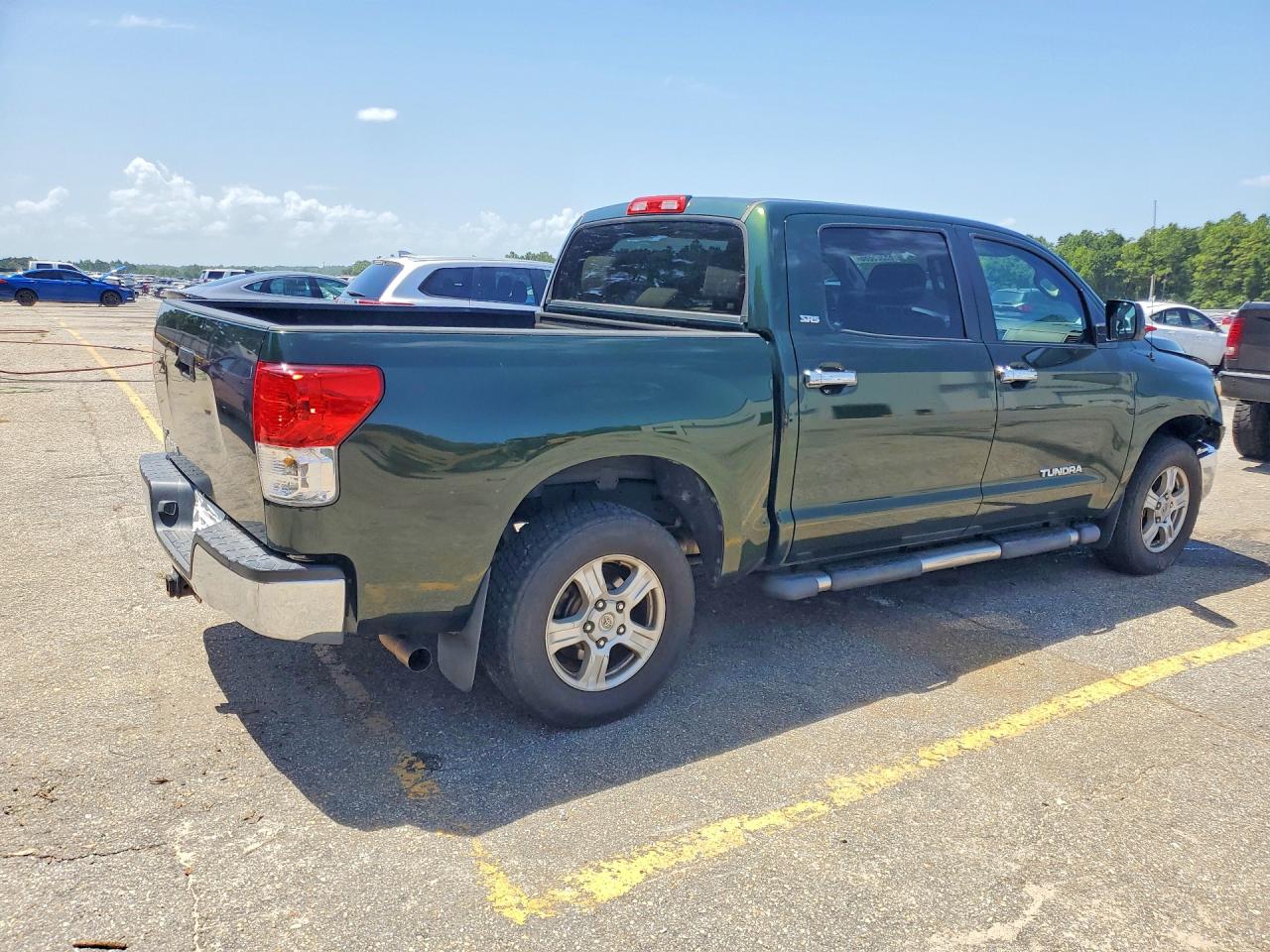 2011 Toyota Tundra Crewmax Sr5 Зеленый vin: 5TFEM5F19BX026808