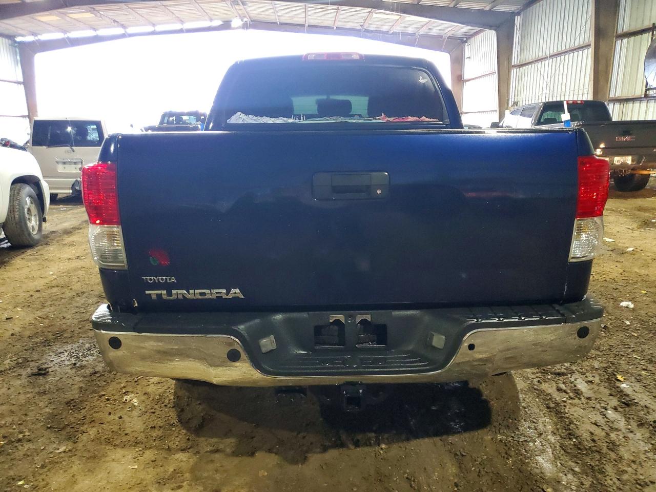 2011 Toyota Tundra Crewmax Sr5 Синий vin: 5TFEM5F19BX026873
