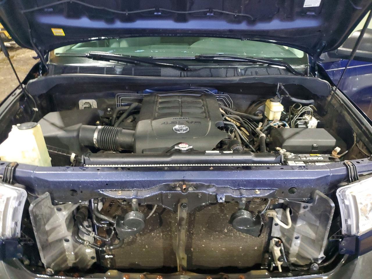 2011 Toyota Tundra Crewmax Sr5 Синий vin: 5TFEM5F19BX026873