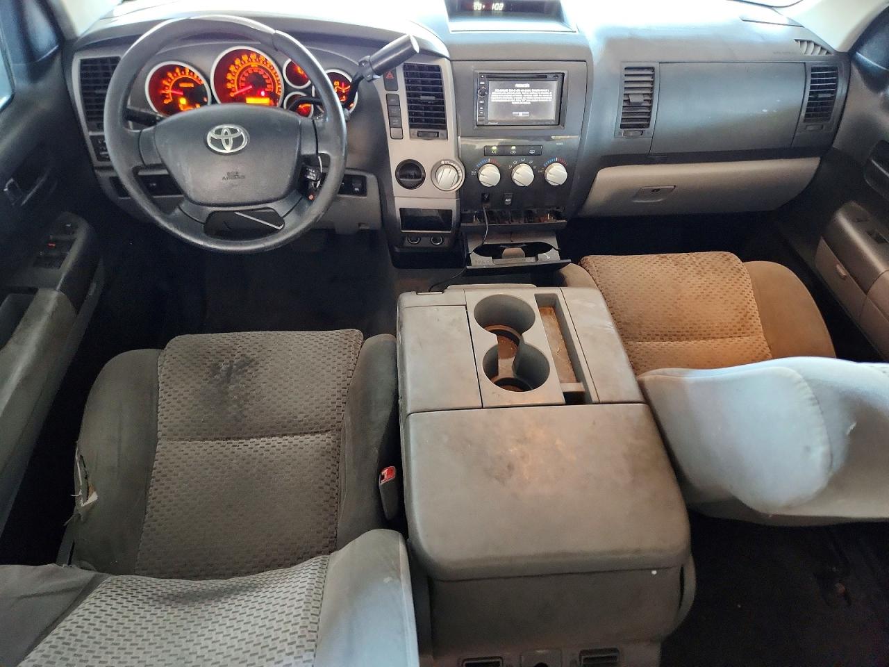 2011 Toyota Tundra Crewmax Sr5 White vin: 5TFEM5F19BX032074