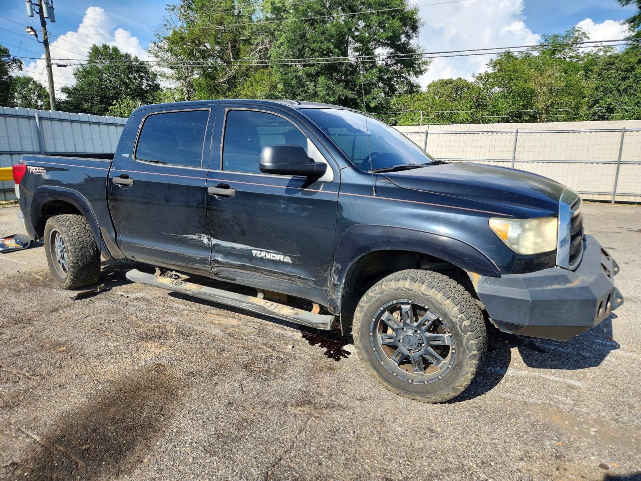 2013 Toyota Tundra Crewmax Sr5 Black vin: 5TFEM5F19DX059391