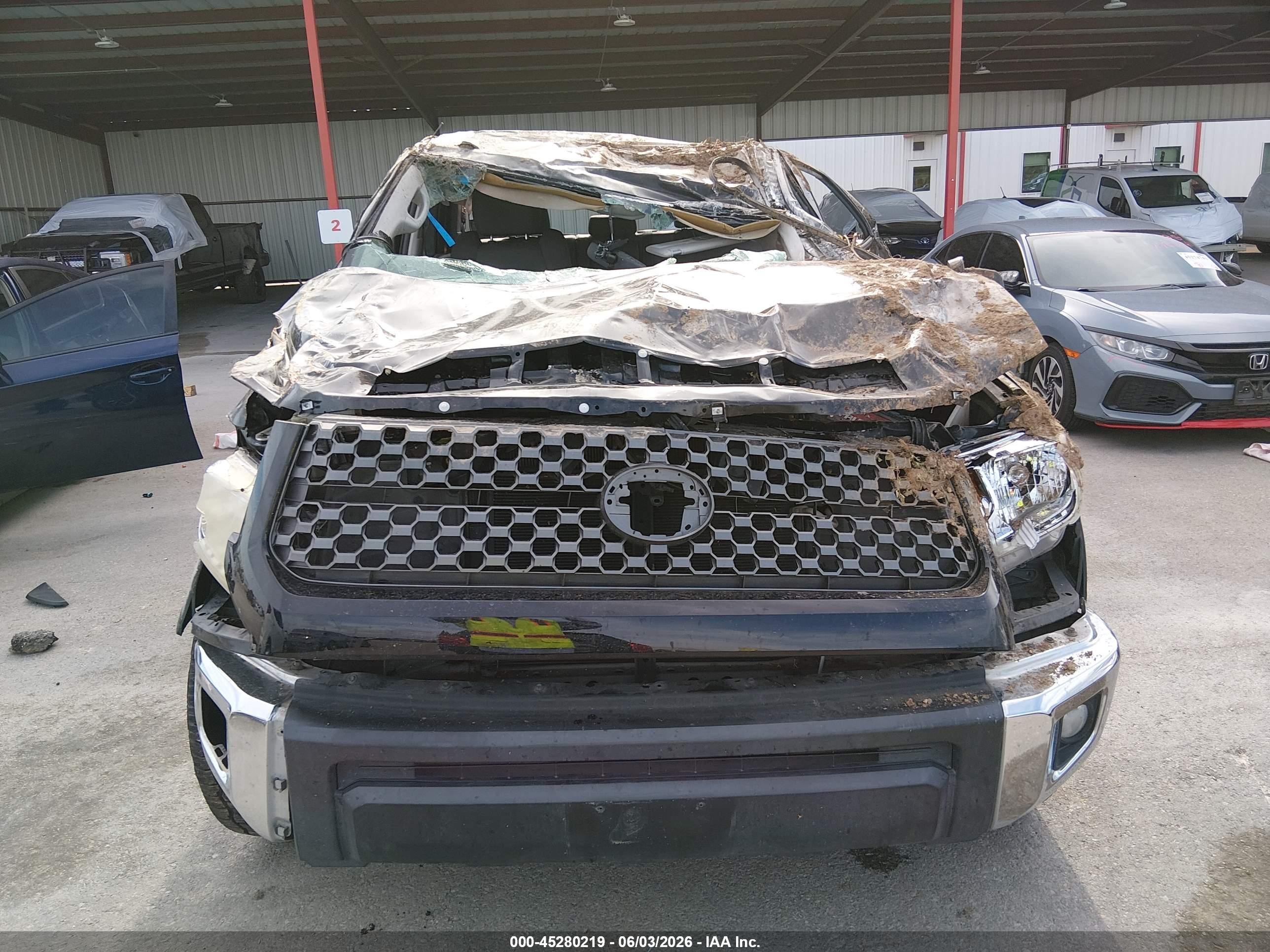 2014 Toyota Tundra Sr5 4.6l V8 Black vin: 5TFEM5F19EX080033