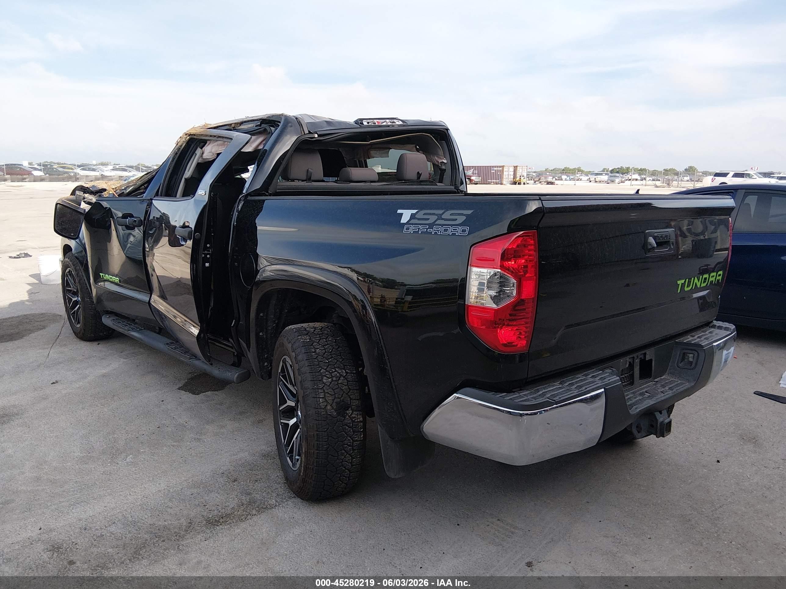 2014 Toyota Tundra Sr5 4.6l V8 Black vin: 5TFEM5F19EX080033