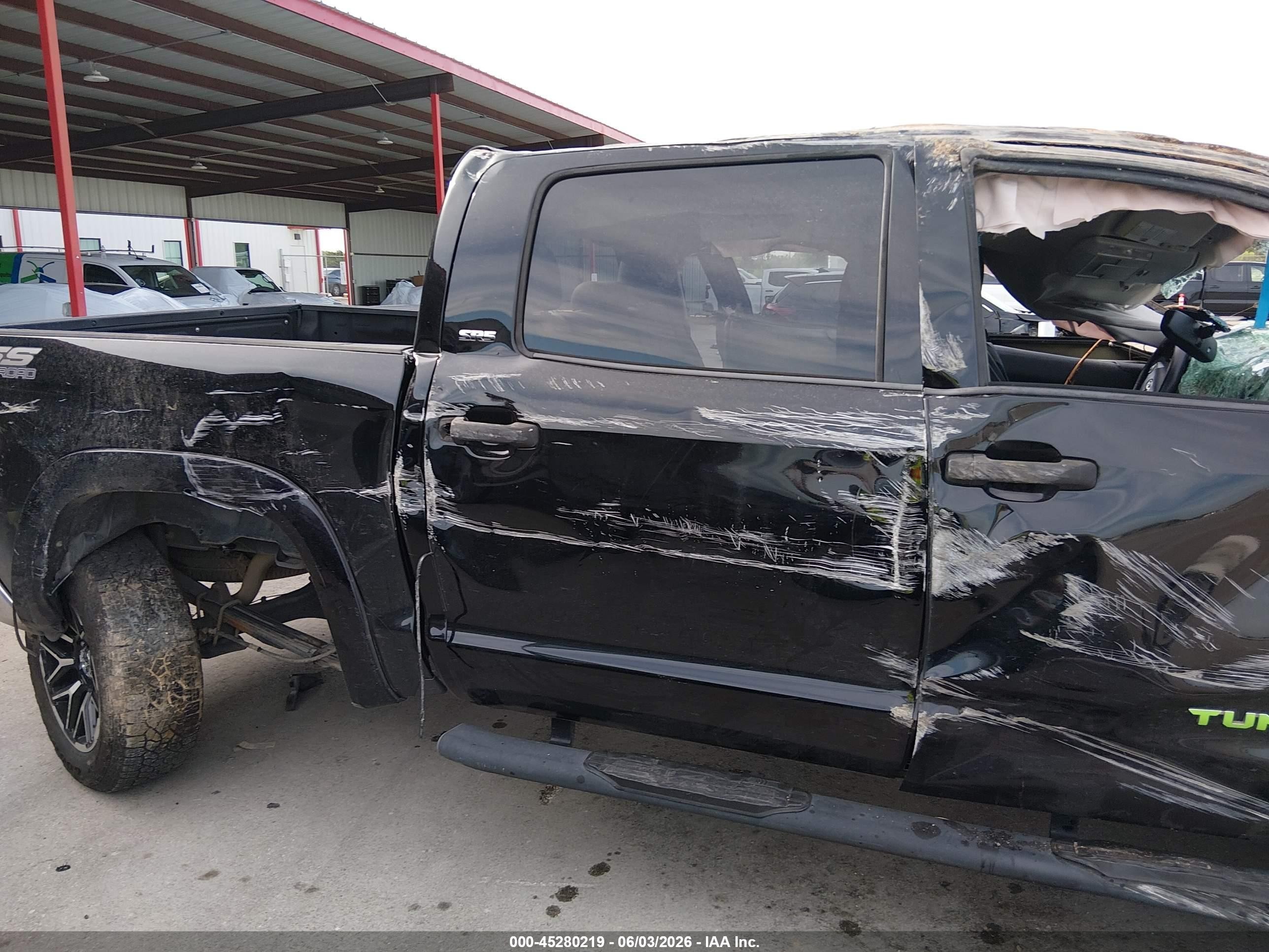 2014 Toyota Tundra Sr5 4.6l V8 Black vin: 5TFEM5F19EX080033