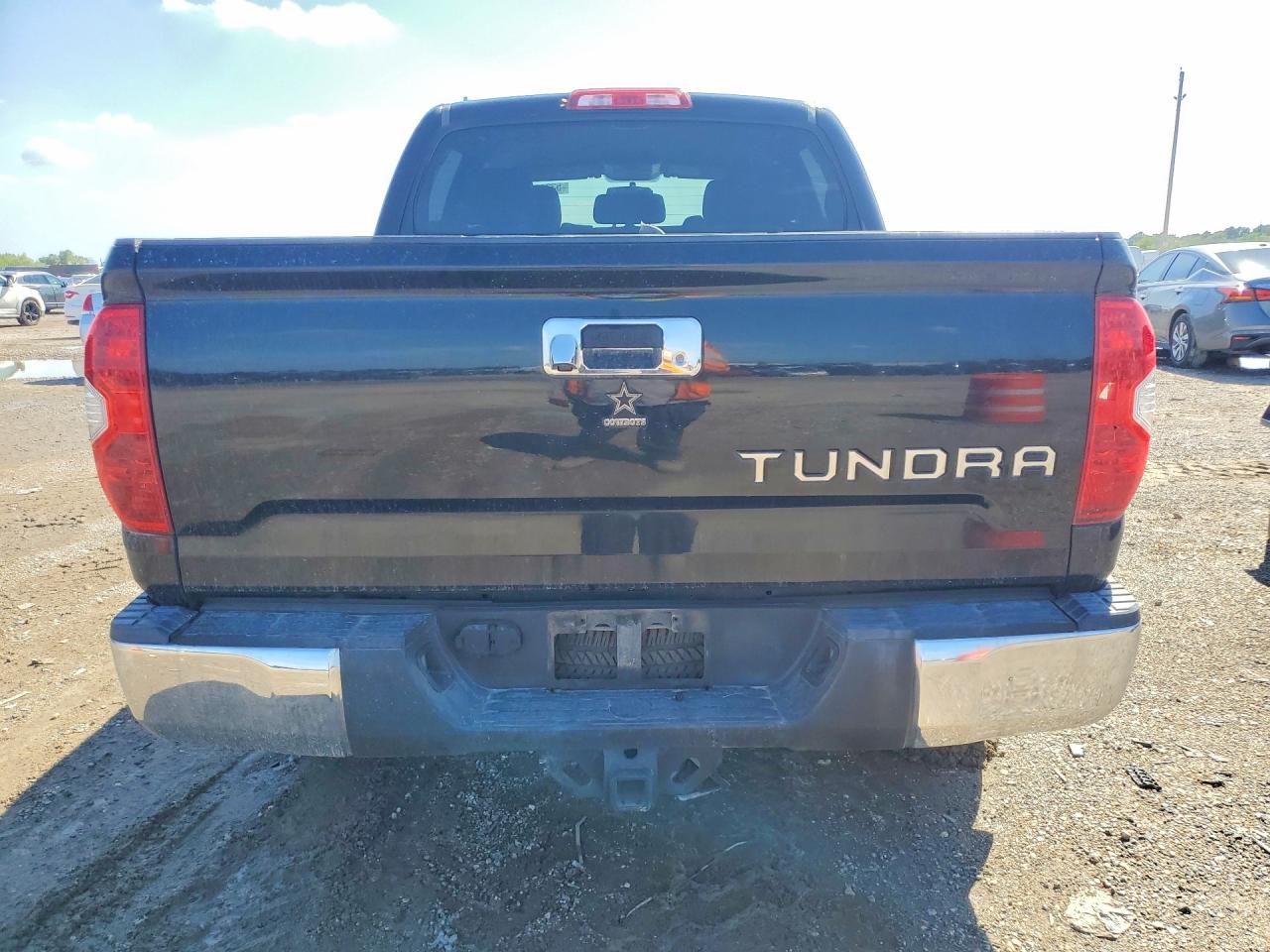 2014 Toyota Tundra Crewmax Sr5 Black vin: 5TFEM5F1XEX075486