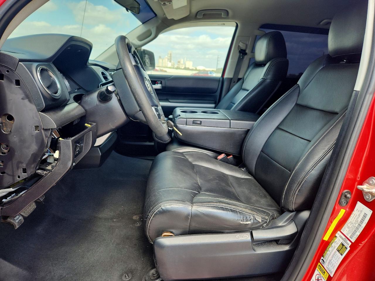 2015 Toyota Tundra Sr5 Red vin: 5TFEM5F1XFX083508